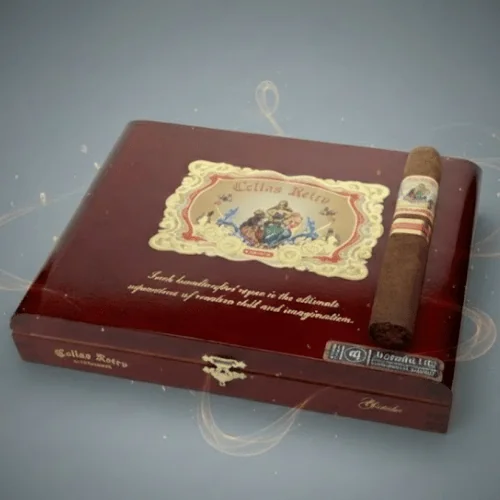 AJ Fernandez Bellas Artes Gordo Puro - 20´s Ahşap Kutu