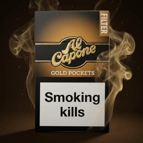 Al Capone Gold Pockets Sigarillo