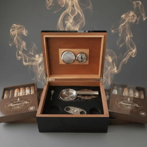 Alec Bradley Premium Humidor + 24's Puro seti