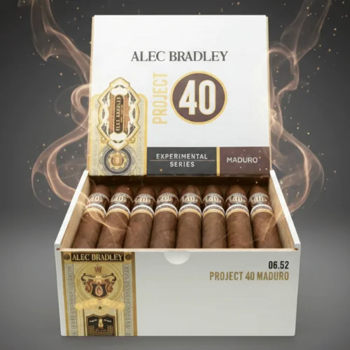 Alec Bradley Project 40 Maduro Puro - 24's Ahşap Kutu