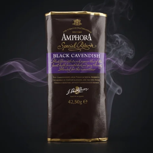 Amphora Black Cavendish Pipo Tütünü - 42.5gr