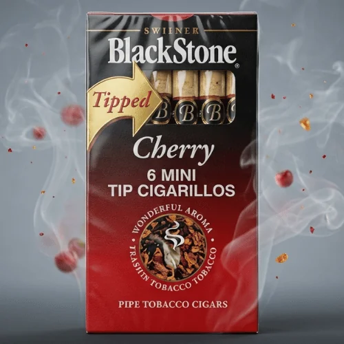 Blackstone Cherry 6 Mini Tip Sigarillo - Ağızlıklı