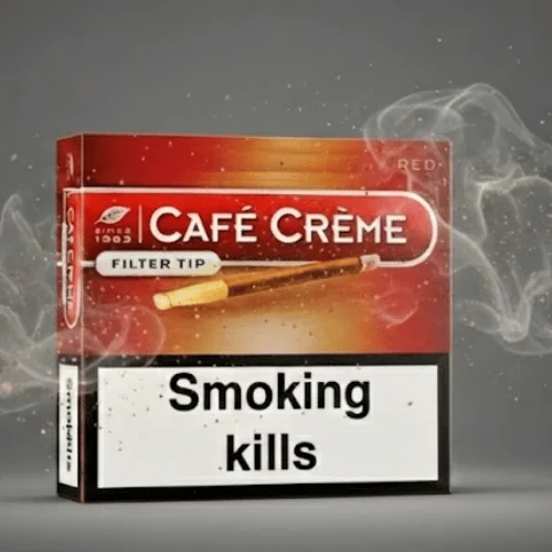 Cafe Creme Red Filter sigarillo - 10's