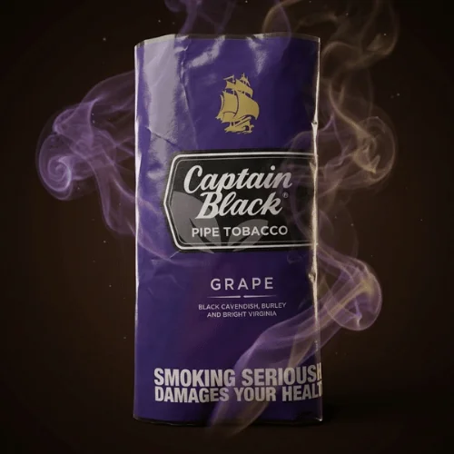 Captain Black Grape Pipo Tütünü - Üzüm Aromalı