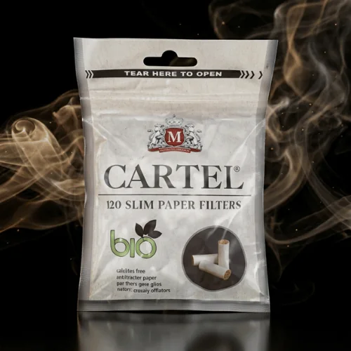 Cartel Slim sigara sarma filtresi - Organik - 120 adet