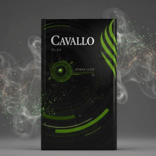 Cavallo Play Green Power ithal sigara - Yeşil Elma / Mentol