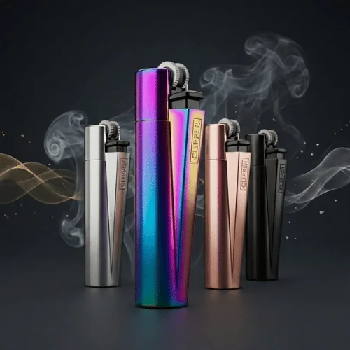 Clipper çelik çakmak - 4 Renk seçeneği