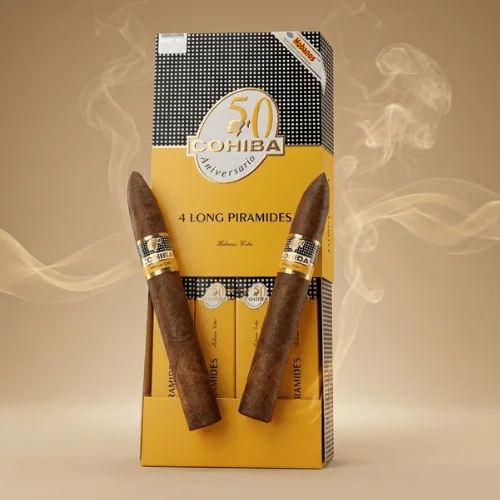 Cohiba Long Piramides Puro - 4's Gift Pack Satın Al DOMİNİC