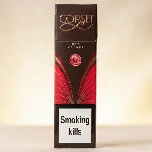 Corset Red Velvet