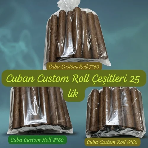 Cuban Custom Roll Çeşitleri 25's - Küba El Sarımı Purolar