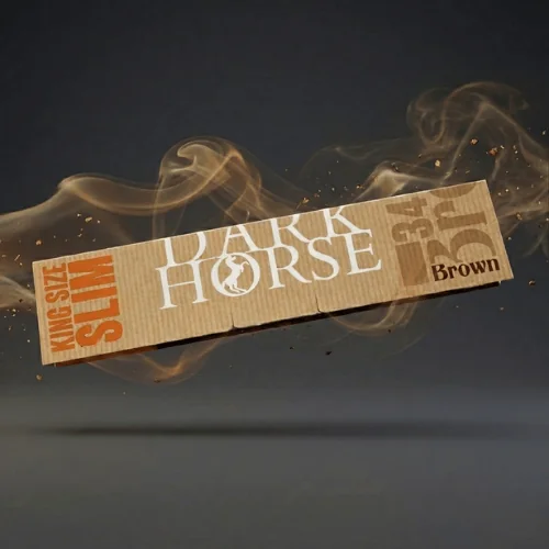 Dark Horse 34 Brown King Size Slim Sarma Kağıdı