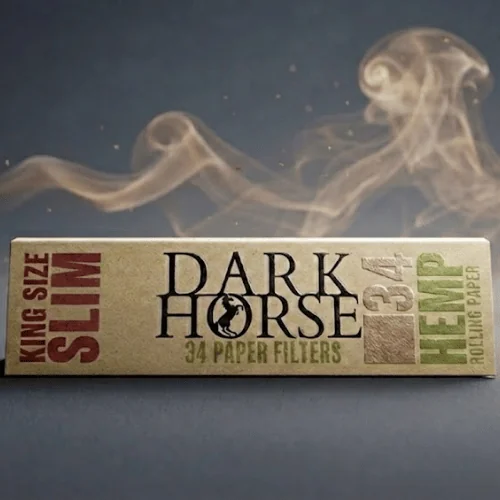 Dark Horse 34 Hemp King Size Slim kağıt - Zıvanalı
