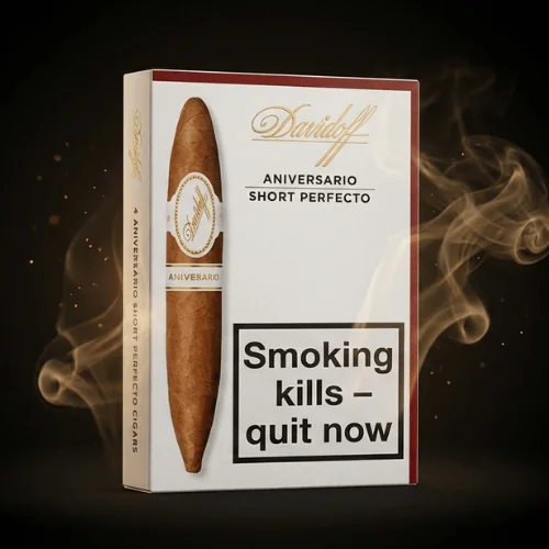 Davidoff Aniversario Short Perfecto Puro - 4's Gift Pack DOMİNİC