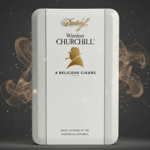 Davidoff Churchill Belicoso Puro - 4's Gift Pack