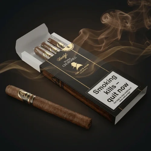Davidoff Churchill The Late Hour Puro - 4's Gift Pack