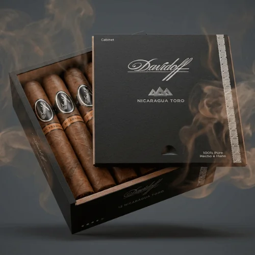 Davidoff Nicaragua Toro Puro - 12's Ahşap Kutu