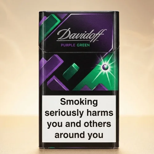 Davidoff Purple Green sigara - Orman meyveleri ve Mentol