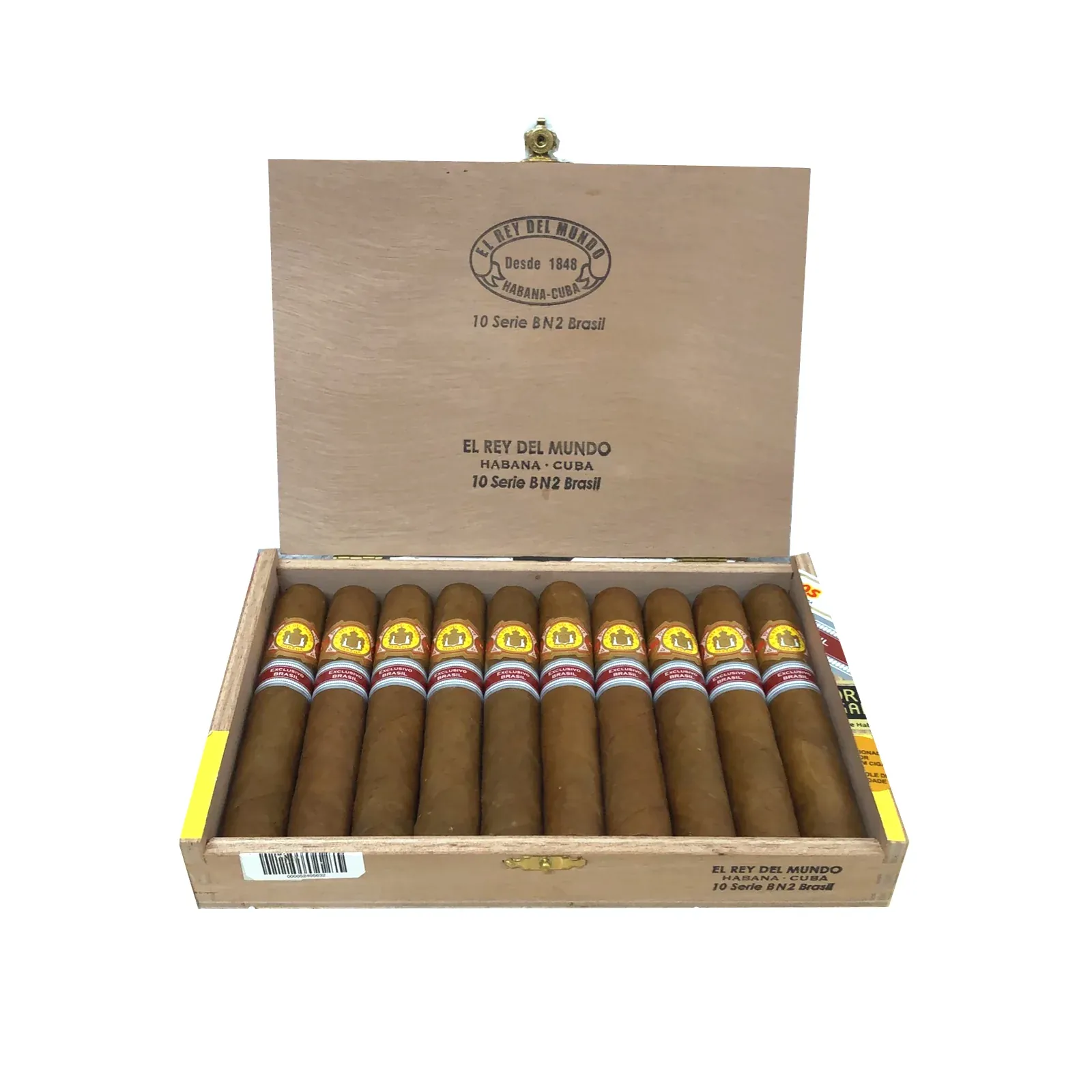 El Rey Del Mundo Série B No.2 10's Puro FREESHOP
