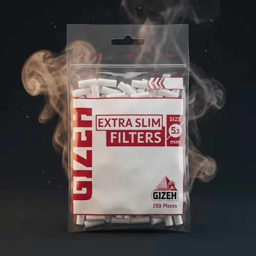 Gizeh Extra Slim Poşet Sigara Sarma Filtresi