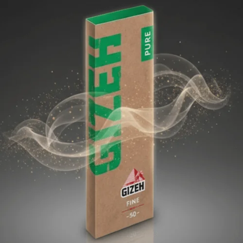 Gizeh Kısa sigara kağıdı Yeşil Fine Pure