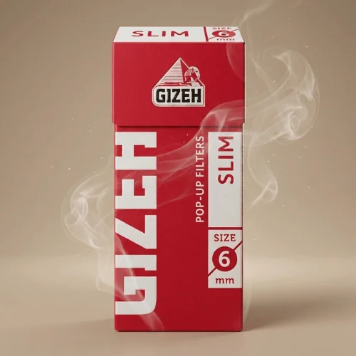 Gizeh Pop-Up Slim Sigara Sarma Filtresi