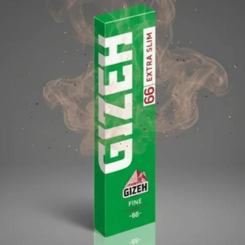 Gizeh kısa sigara kağıdı yeşil Fine - Extra Slim