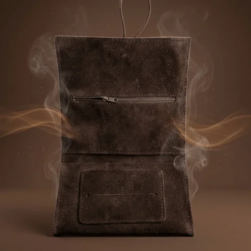 Hakiki Deri Tütün Kesesi - Cüzdanı (Tobacco Pouch) - 8