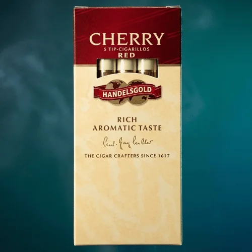 Handelsgold Red Cherry Sigarillo Ağızlıklı - Vişne Aromalı