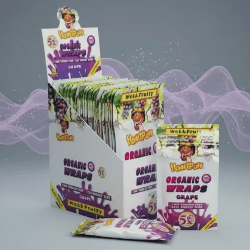Honeypuff Organic Wraps Üzüm aromalı sarma kağıdı