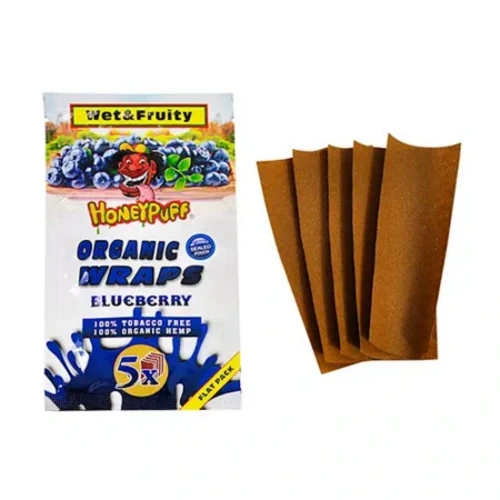 Honeypuff Organic Wraps Yabanmersini aromalı sarma kağıdı - 2