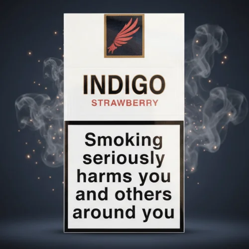 Indigo Strawberry ithal sigara - Çilek aromalı