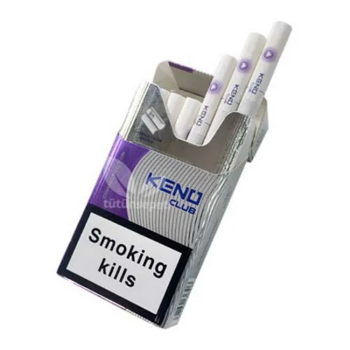 Keno Club Grape Click Slender sigara - Siyah Üzüm aromalı - 2