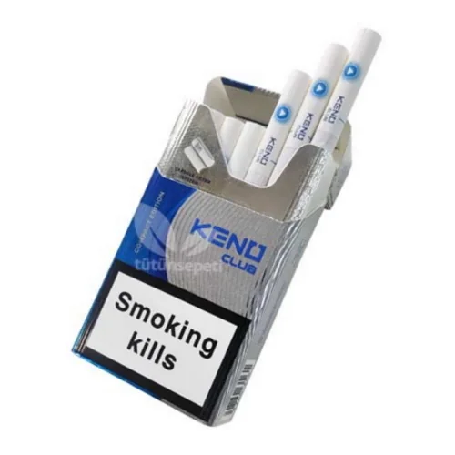 Keno Club Gum Mint Slender sigara - Damlasakızı ve Nane - 2