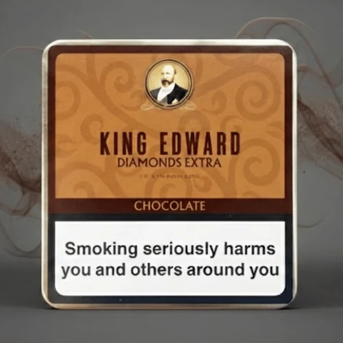 King Edward Diamonds Extra Chocolate sigarillo - 10's