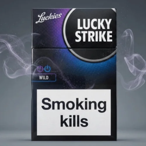 Lucky Strike Wild ithal sigara - Mentol ve Böğürtlen aromalı