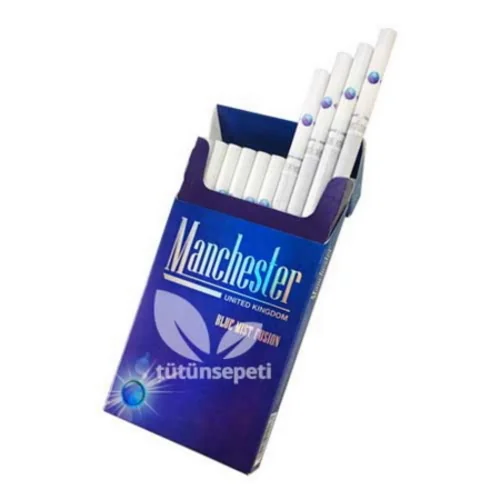 Manchester Blue Mist Fusion sigara - Yabanmersini ve Nane - 2