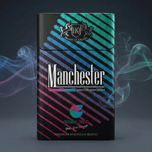 Manchester Double Drive sigara - Mentol ve Böğürtlen