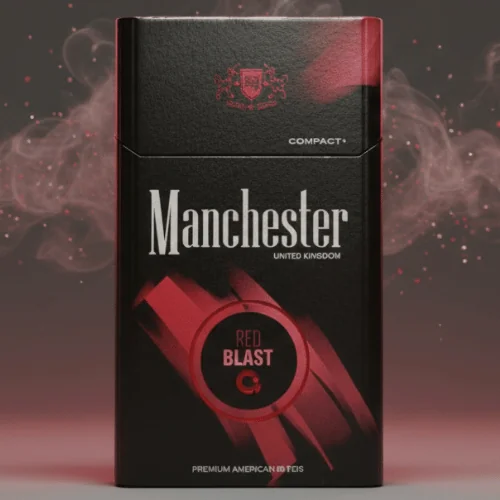 Manchester Queen Compact Red Blast Sigara