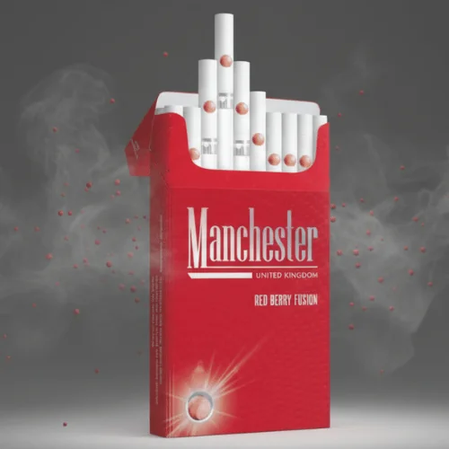 Manchester Red Berry Fusion sigara - Çilek ve Nane
