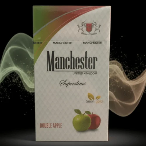 Manchester Superslims Double Apple Sigara (Elma)