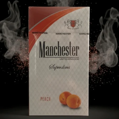Manchester Superslims Peach – Şeftali Aromalı Sigara