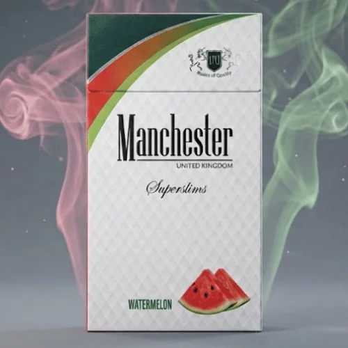 Manchester Superslims Watermelon sigara - Karpuz aromalı