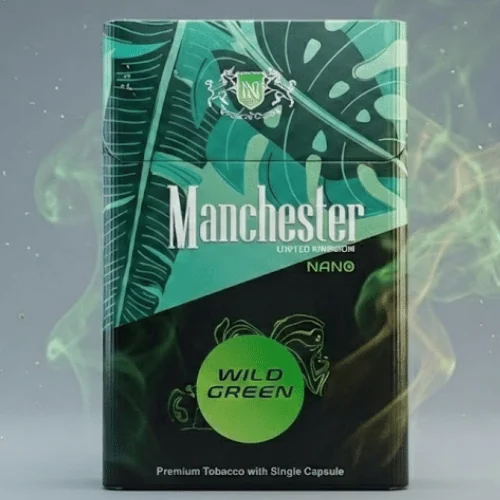 Manchester Wild Green Nano Superslim - Mentol aromalı