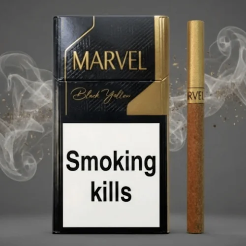 Marvel Black Yellow (Sweeet Vanilla) sigara - Vanilya