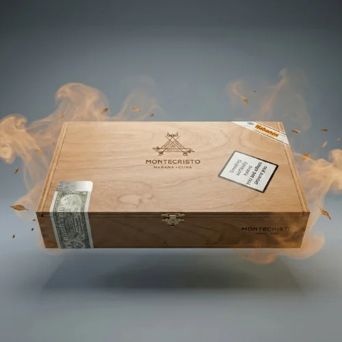 Montecristo Robustos Puro Satın Al - 25`s Ahşap kutu DOMİNİC