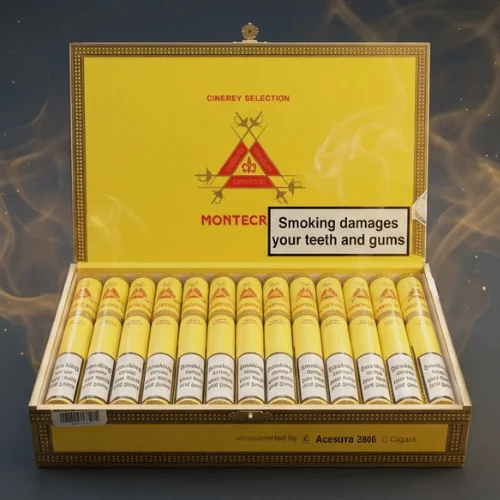 Montecristo Tubos 25's Puro FREESHOP