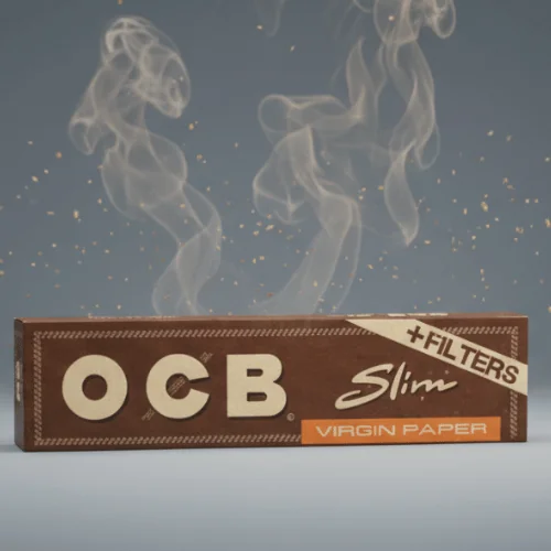 OCB King Size Virgin Paper Filter Kahverengi Zıvanalı
