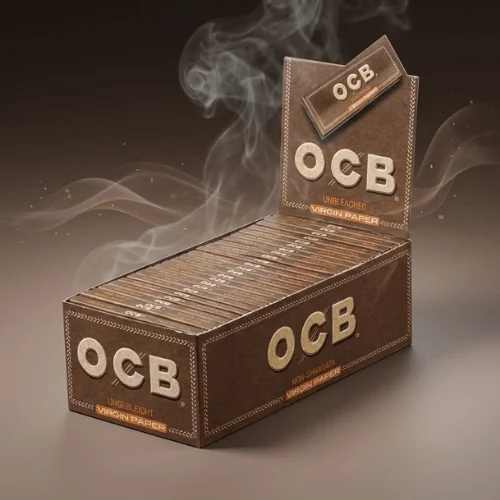 OCB Kısa Sigara Kağıdı Virgin Tekli - 50'li Box