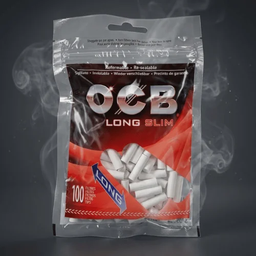 OCB Long Slim Uzun Poşet Sigara Sarma Filtresi