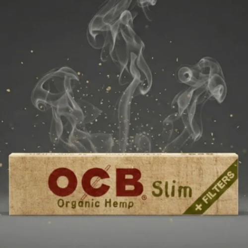 OCB Organic Hemp Slim Uzun Sigara Kağıdı - Zıvanalı